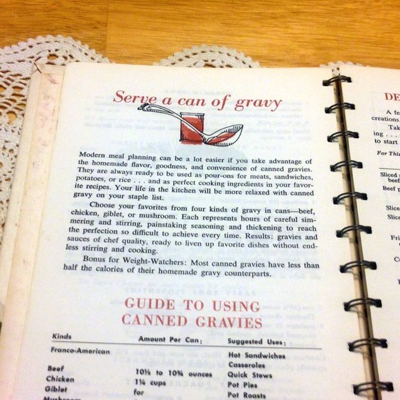 Vintage Campbell Cookbook, Easy Ways to Delicious Meals - Picture 6 of 11